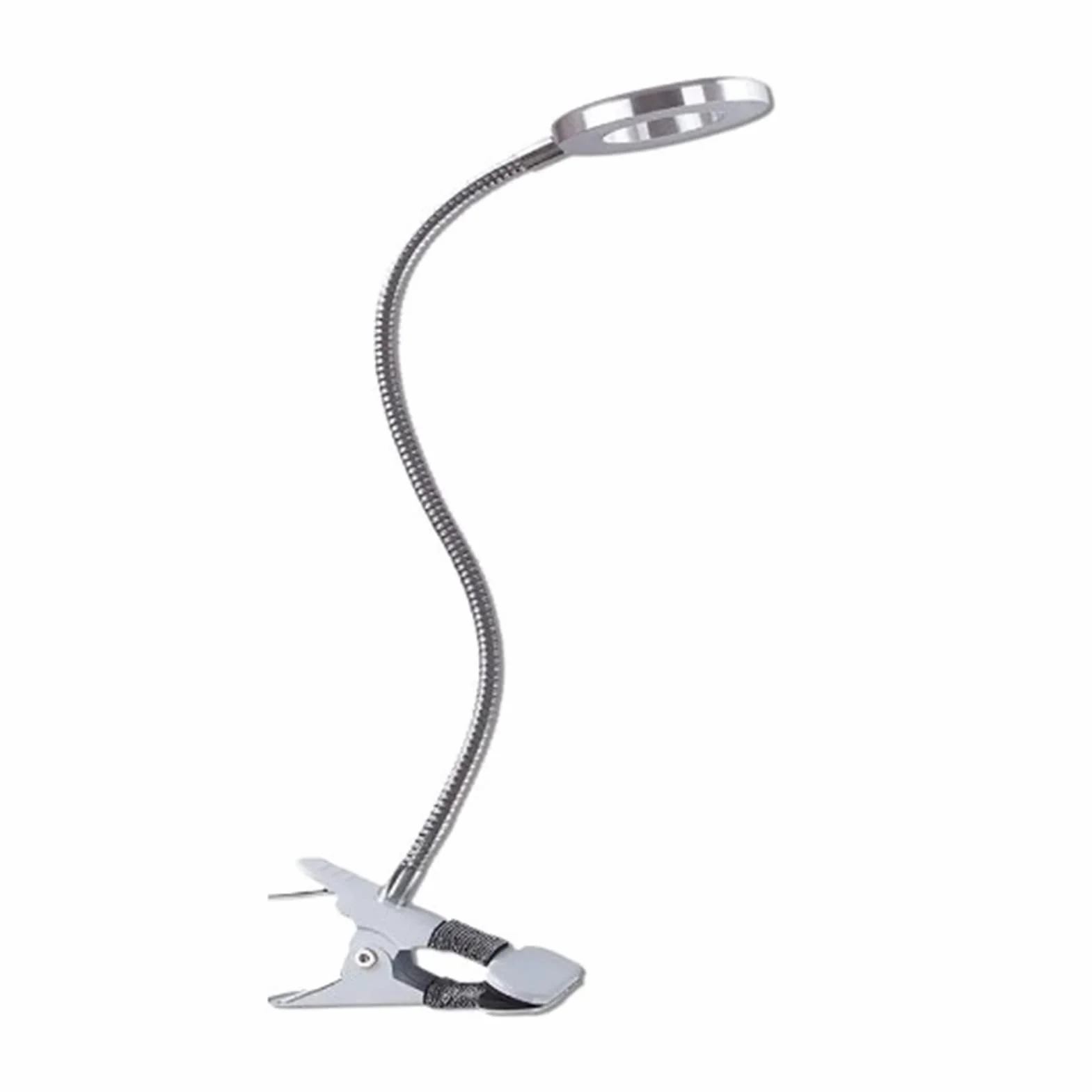 TARSHYRY Przenośna Lampa LED z Klipsem z Regulowanym Ciepłym i Chłodnym światłem, Elastycznym Oświetleniem USB do Tatuażu w Salonie, konstrukcją przyjazną dla Okularów