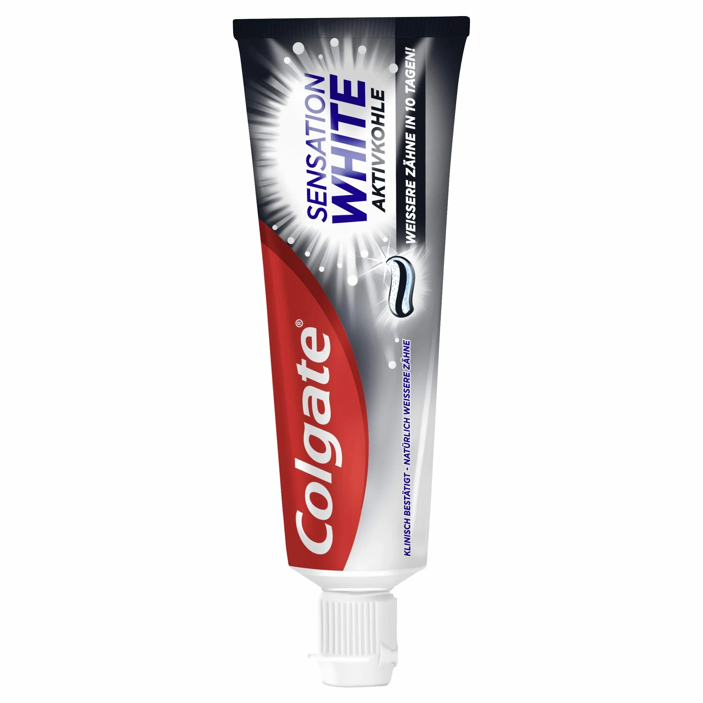 Colgate 61004077 Pasta do Zębów z Węglem Aktywnym, 75 ml
