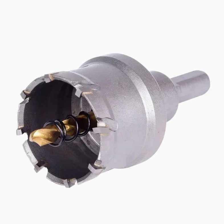 1pc 16-125mm wiertło rdzeniowe TCT piła otworowa z węglików spiekanych frez do obróbki metalu wiercenia ze stopu stali nierdzewnej(50mm)