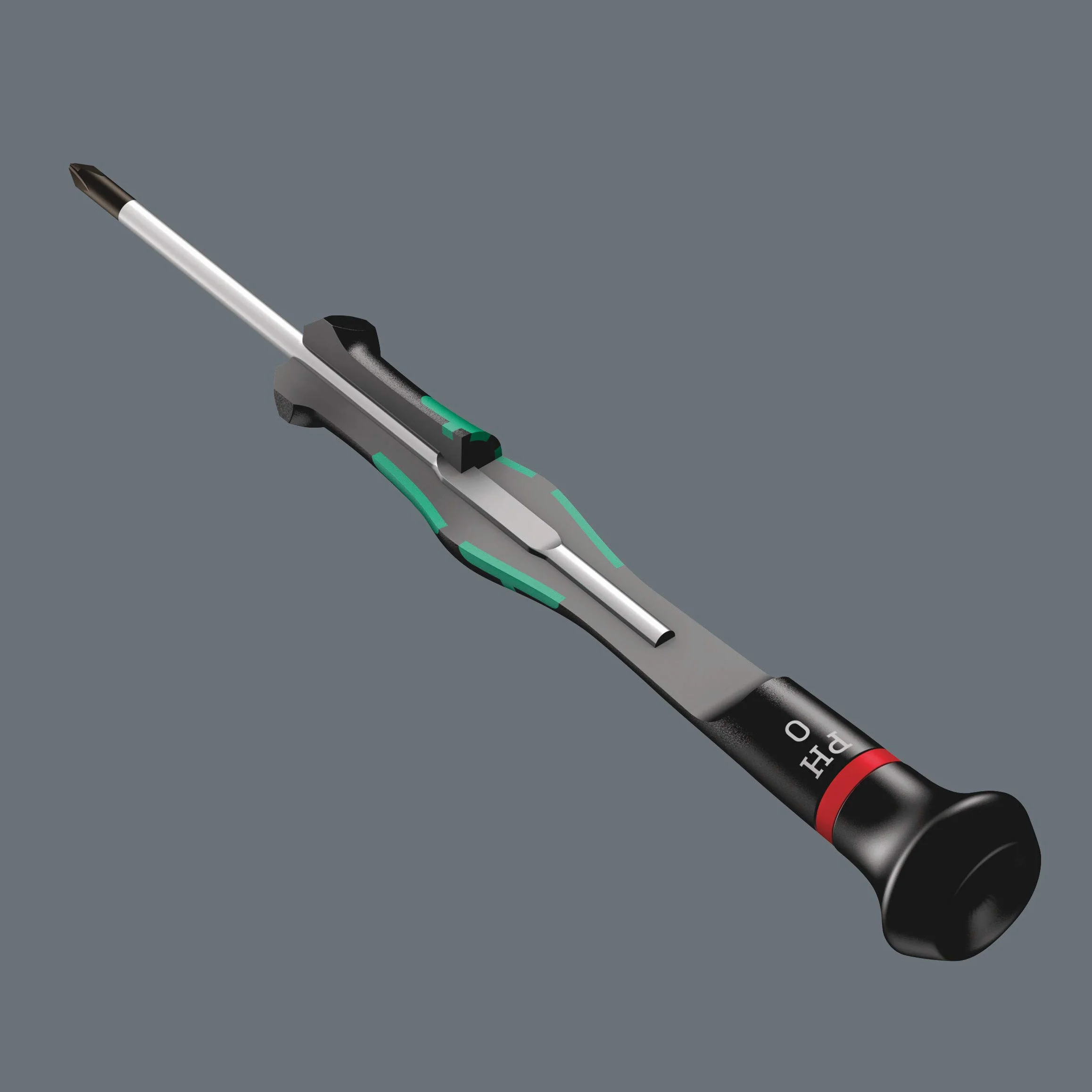 Wkrętak precyzyjny krzyżakowy Pozidriv PZ0 x 60 mm z końcówką BlackPoint 2055 Wera