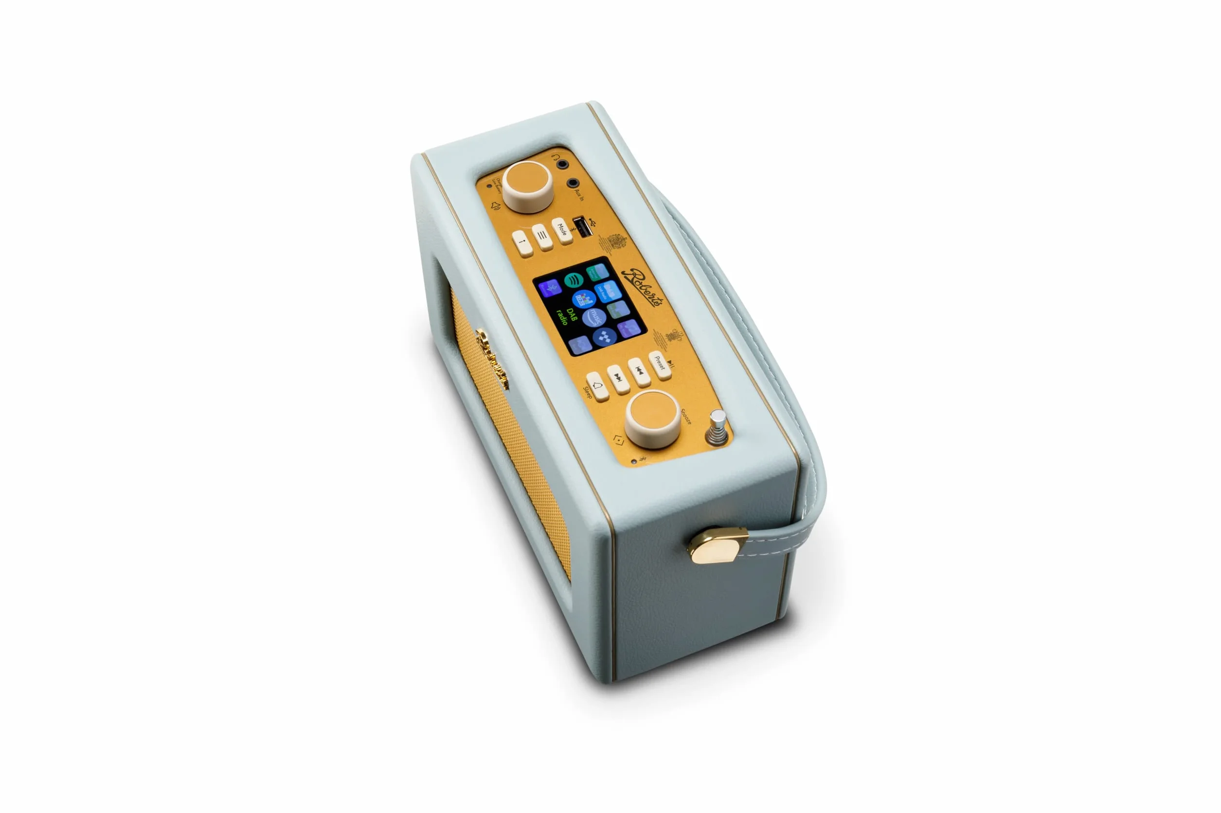 Roberts Radio Revival iStream 3L - Dab+/FM/Bluetooth/WiFi - Przenośne radio - Sky Blue