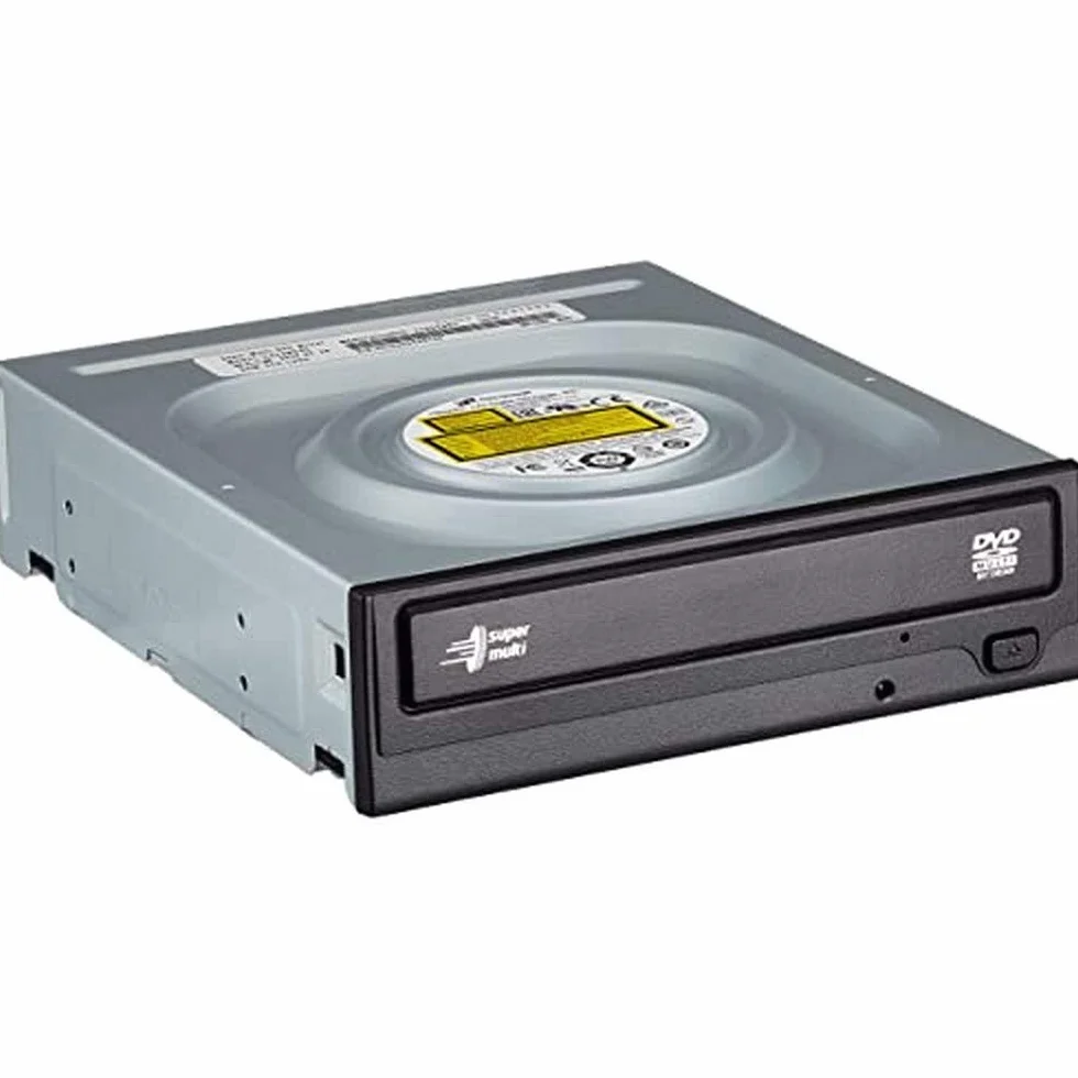 Hitachi-LG GH24 Internal DVD Drive DVD-RW CD-RW Rewriter 24x Write Speed Black