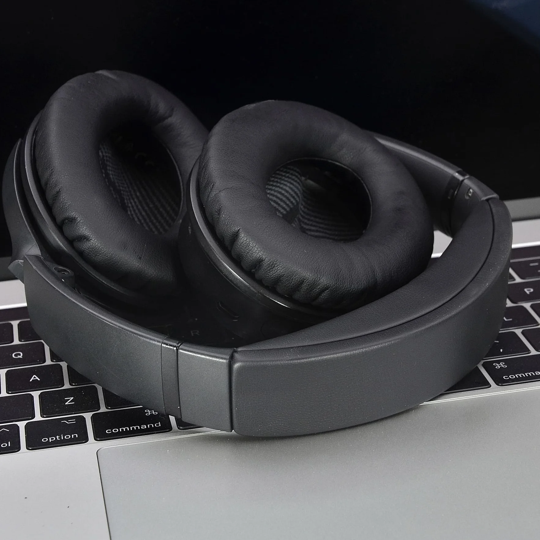 Opaska na głowę do Bose QuietComfort 35 QC35/QuietComfort 45 QC45 bezprzewodowe słuchawki, części zamienne, pokrowce na akcesoria, etui ochronne na karty gąbkowe, kolor czarny