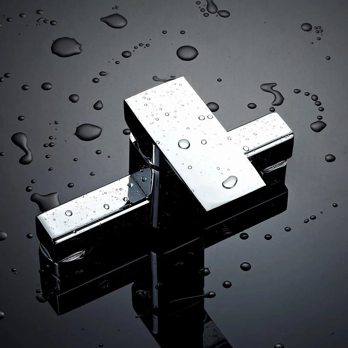 DP Bath RY-S018+M008 zestaw prysznicowy ze stali nierdzewnej z kranem - srebrny
