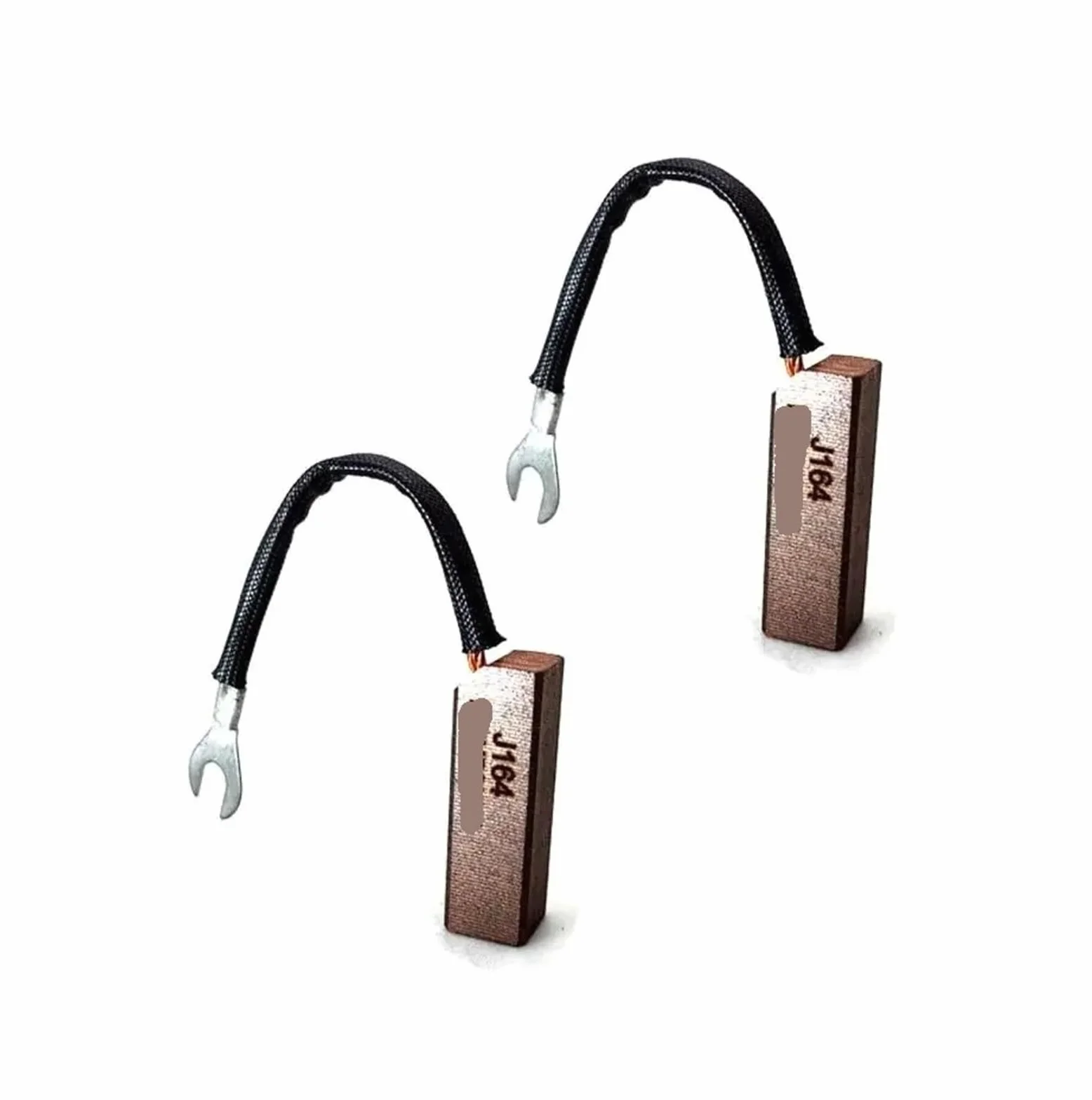 Zestaw 10 szczotek węglowych do generatora miedzi o wysokiej czystości J164 (12,5 x 12,5 x 35 mm, 8 x 10 x 25 mm i 10 x 12,5 x 45 mm, 8/10/12,5/25/30/32/35/40 mm