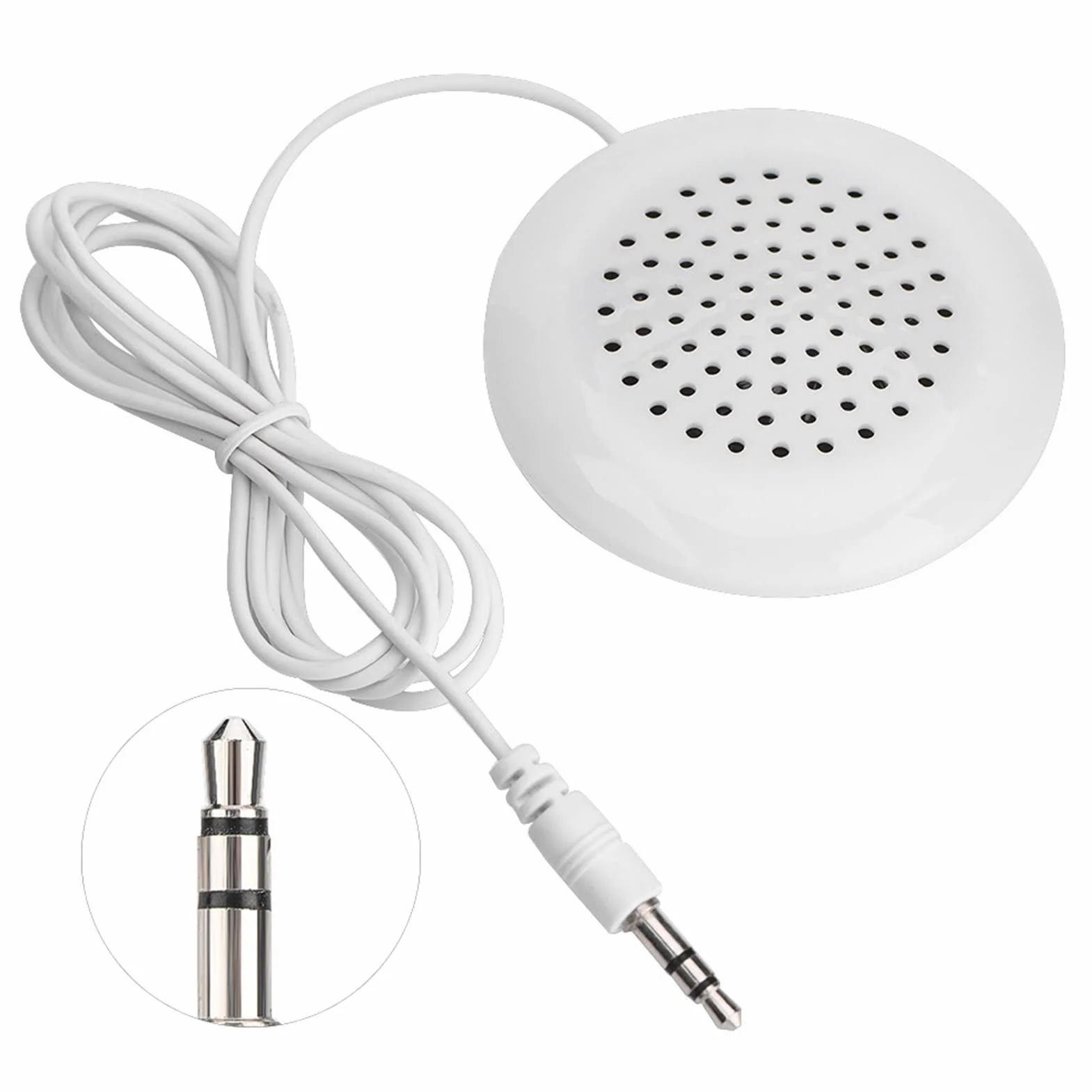 Garsent Mini głośnik 3,5 mm przenośny głośnik pod poduszkę stereo HIFI
