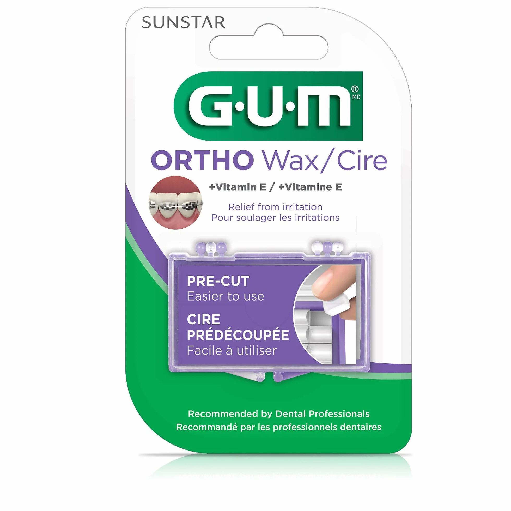 Gum Kieferorthopädisches Wachs für Zahnspangen
