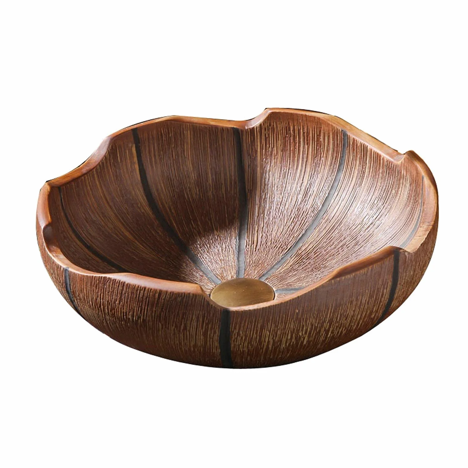 Umywalka Łazienkowa Nablatowa, 16,1” X 5,9” Luksusowa Umywalka Łazienkowa Nablatowa, Ceramiczna Umywalka Łazienkowa W Stylu Retro, Umywalka Nablatowa, Umywalka Łazienkowa