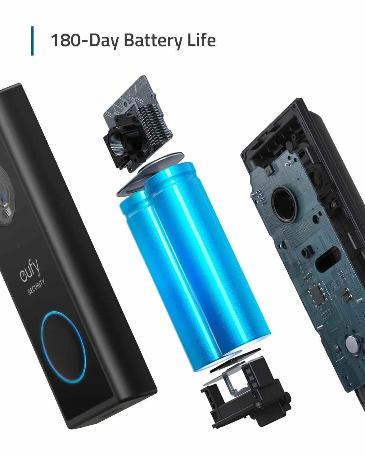 Anker Black Video Doorbell 2K akcesorium do domofonu Jednostka zewnętrzna Wi-Fi
