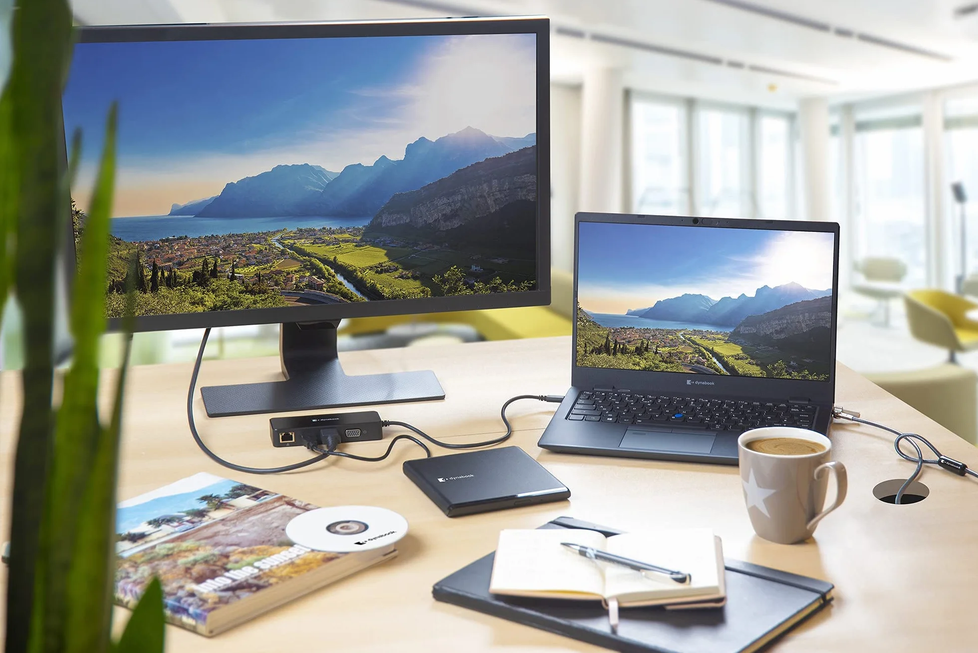 DynaBook Adaptateur Voyage USB-C LAN