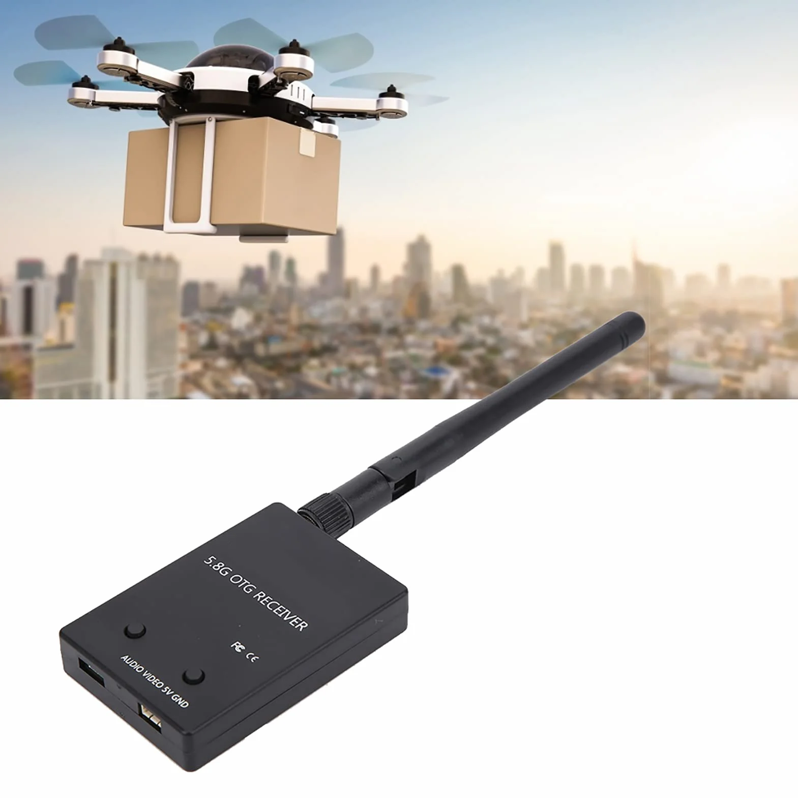 Odbiornik audio FPV 5,8G transmisja obrazu karta przechwytywania wideo OTG UVC