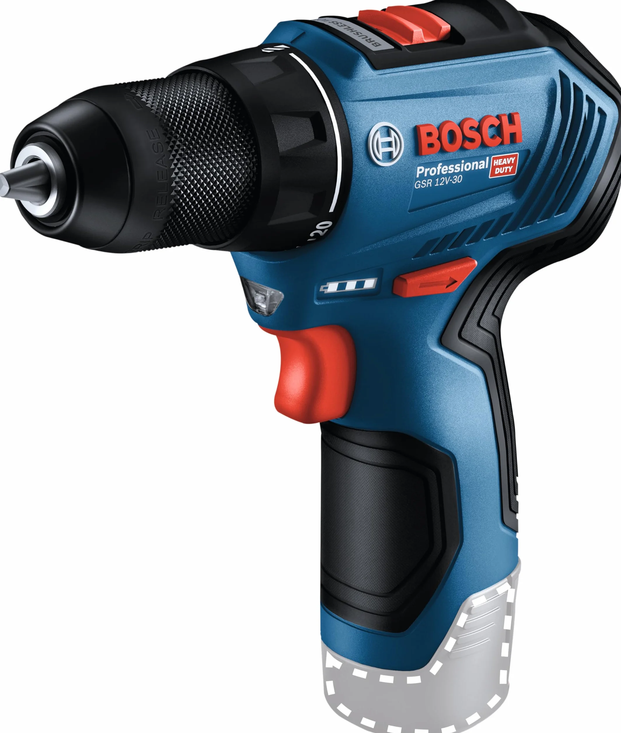 Bosch Professional GSR 12V-30 akumulatorowa wiertarko-wkrętarka 12V 30 Nm