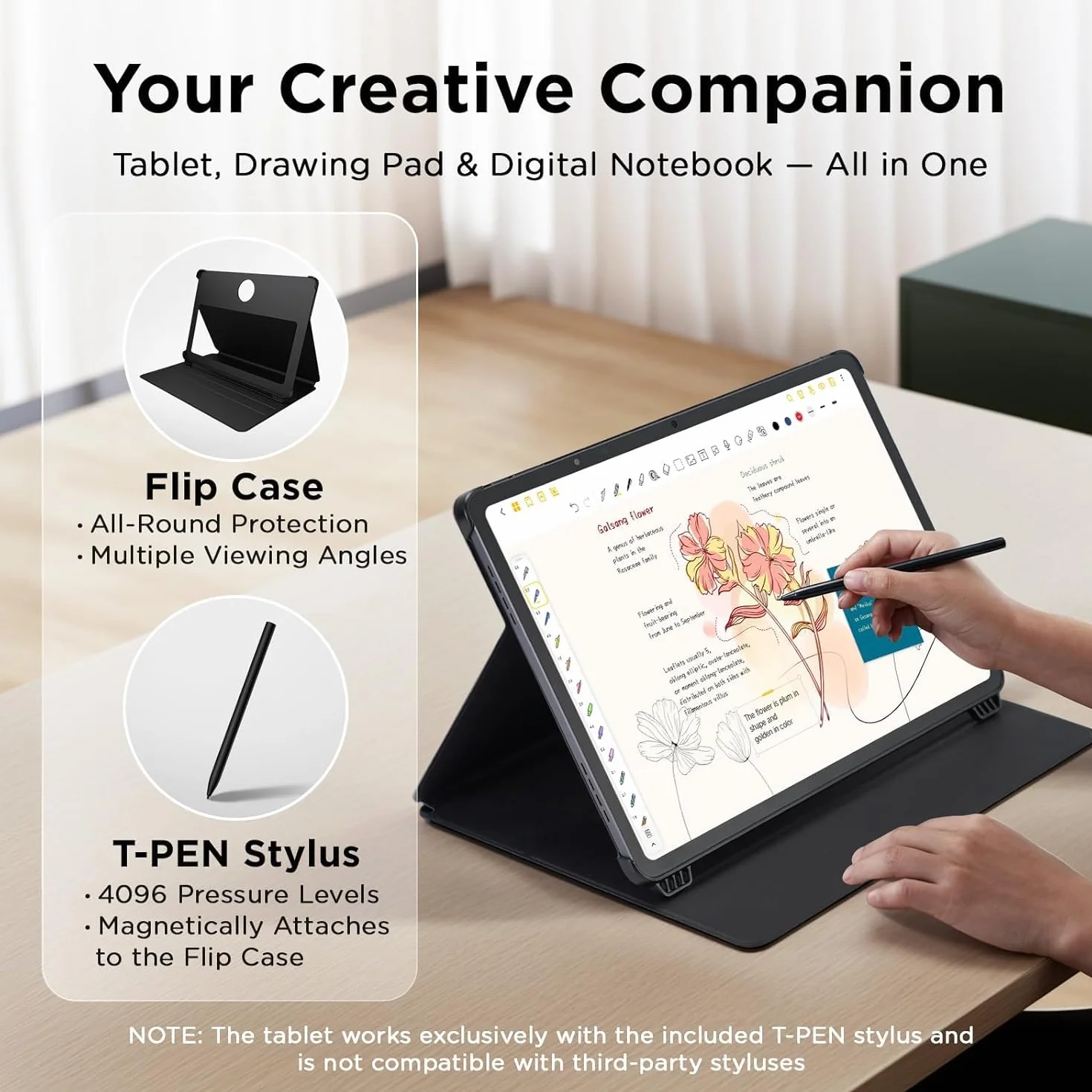 TCL NXTPAPER 14 tablet Wi-Fi 14" 16 GB RAM 256 GB ROM 10000 mAh 33 W szary