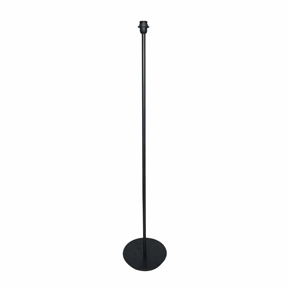 Lumisky Roberto Black czarna metalowa podstawa do lampy podłogowej do klosza H145 cm