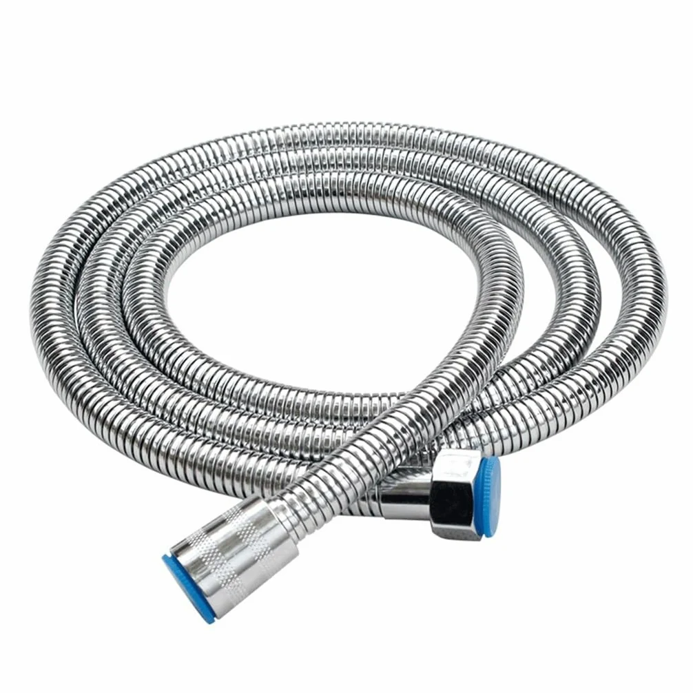 Wąż, bardzo długi wąż prysznicowy, 1,5 m stal nierdzewna odporna na pęknięcia, do łazienki wąż prysznicowy węże hydrauliczne akcesoria do rur wodnych
