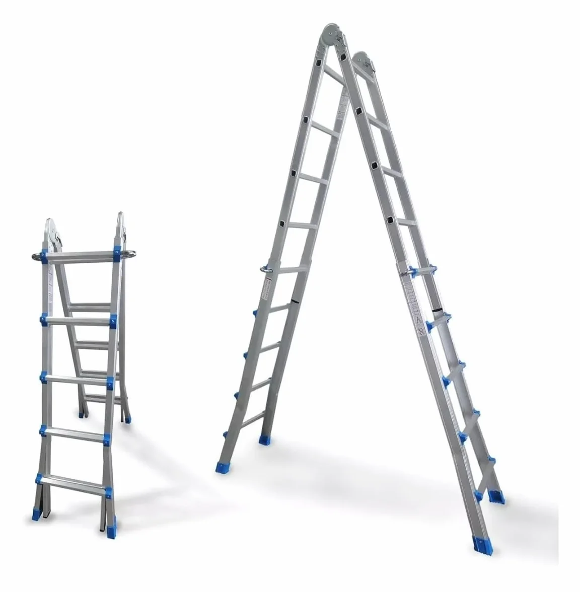 Treppe Aluminiowa wielofunkcyjna składana drabina przegubowa 4x5 stopni 5,10 m