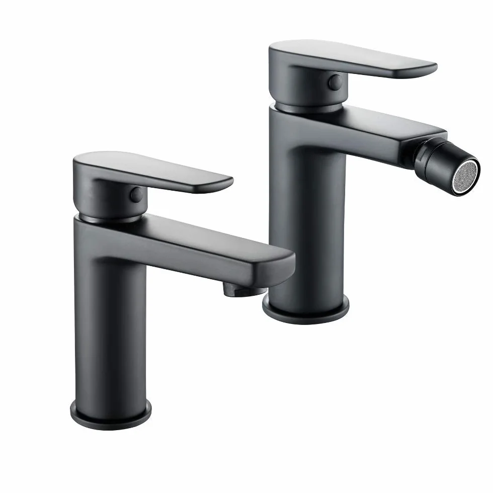 Ogomondo Miscelatori bidet Lavabo seria Africa Colore Nero