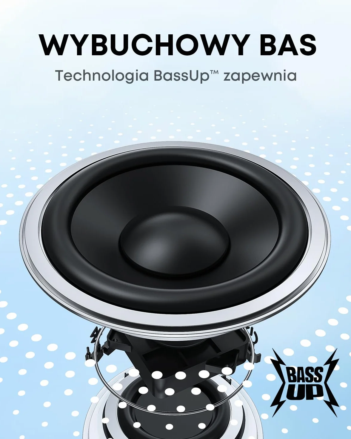 Soundcore Anker Mini 3 głośnik Bluetooth IPX7 wodoodporny USB-C BassUp PartyCast EQ czarny