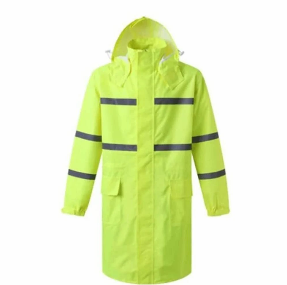Kamizelka Ostrzegawcza Kamizelka Odblaskowa Oxford Cloth Safety Kurtka Fluorescencja żółtych wysokiej jakości wodoodpornej i wiatroodpornej kombinezonu Kamizelki Bezpieczeństwa