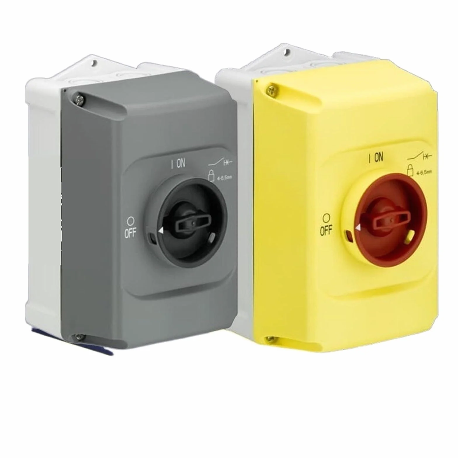 Skrzynki IP65 IB132-Y IB132-G (NEMA typ 12) IB132-Y IB132-G dla MS116 MS132 MO132 1 szt. (IB132-G)
