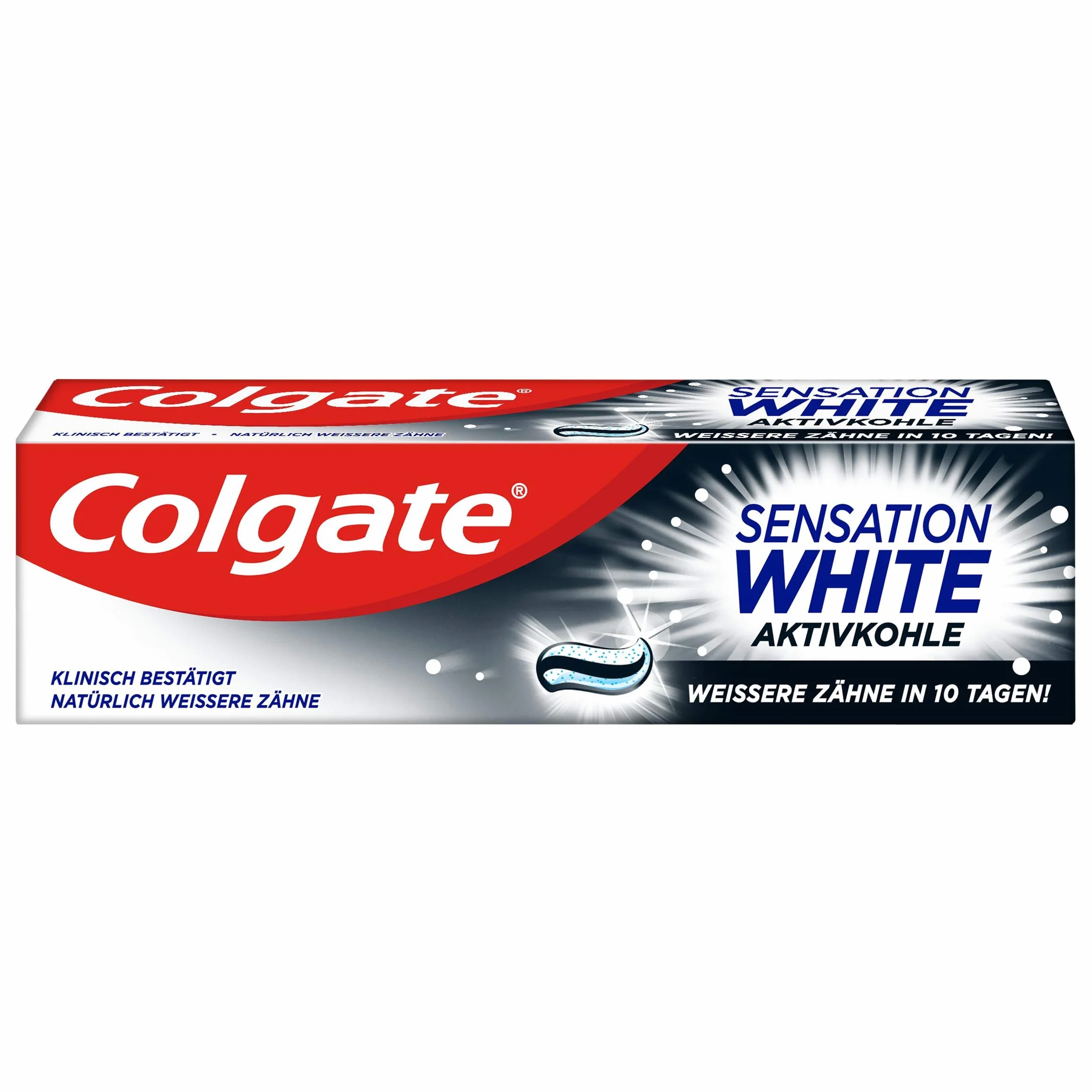 Colgate 61004077 Pasta do Zębów z Węglem Aktywnym, 75 ml