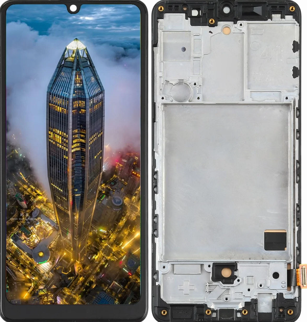 Zespół wyświetlacza LCD do Samsung Galaxy A41 SM-A415F/DSN, A415F/DSM, A415F, A415F/DS, SCV48, SC-41A ekran wymiana