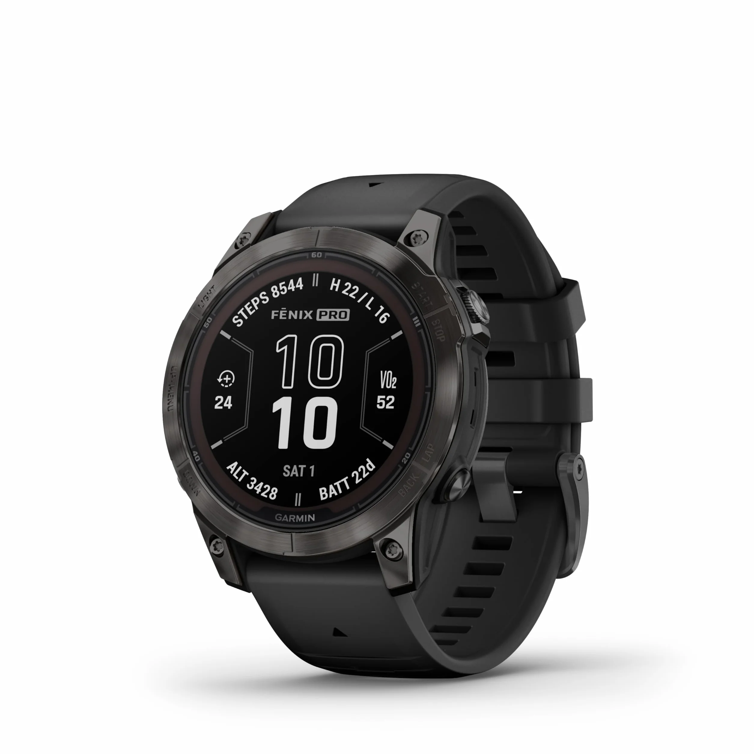 Garmin Fenix 7 Pro Solar GPS Smartwatch Slate Gray/Black, 1.3"