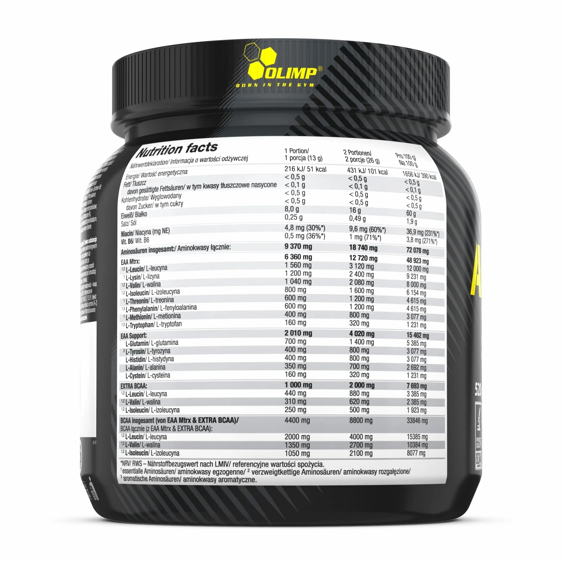 Olimp Amino EAA Xplode Powder - 520 g, Ice Tea