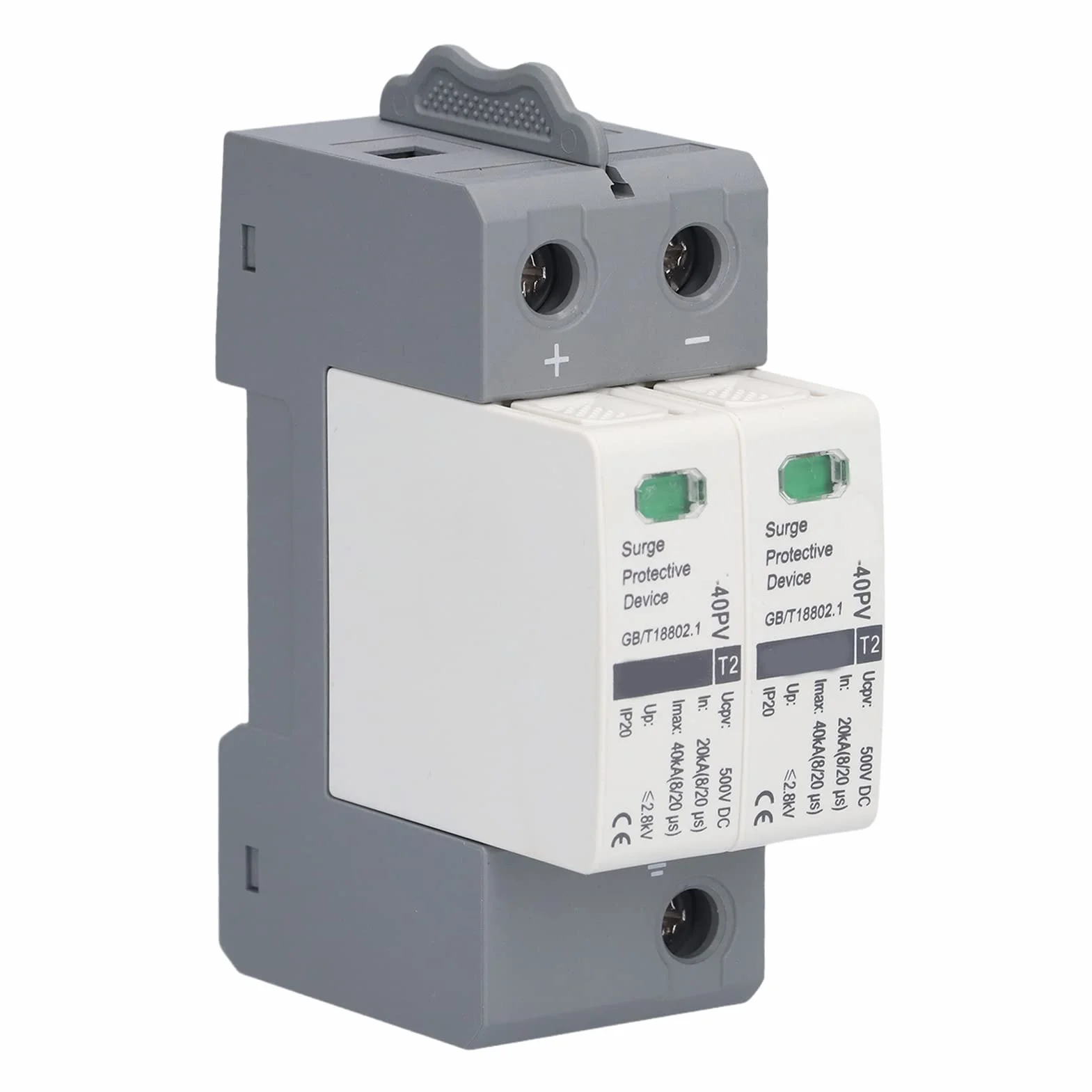 Ochronnik Przeciwprzepięciowy CHLT-40PV 500 V DC 2P IP20