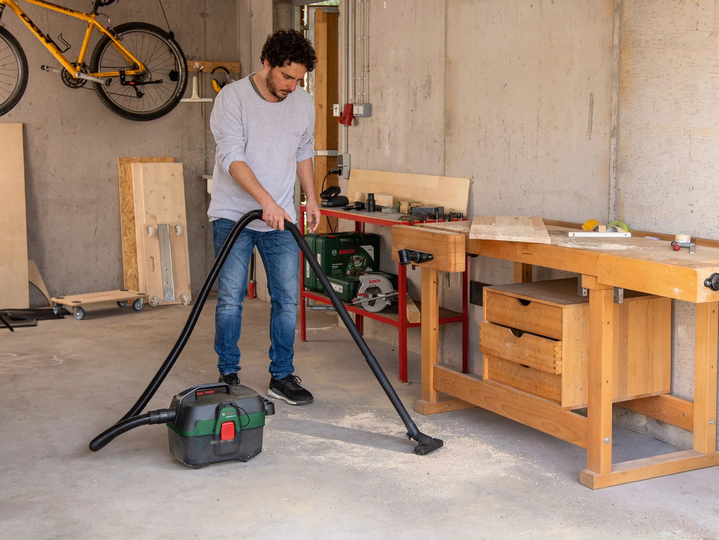 Bosch Accessories 4x worek włókninowy do odpylaczy (dedykowany modelom Bosch AdvancedVac 18V-8, osprzęt do odpylaczy)