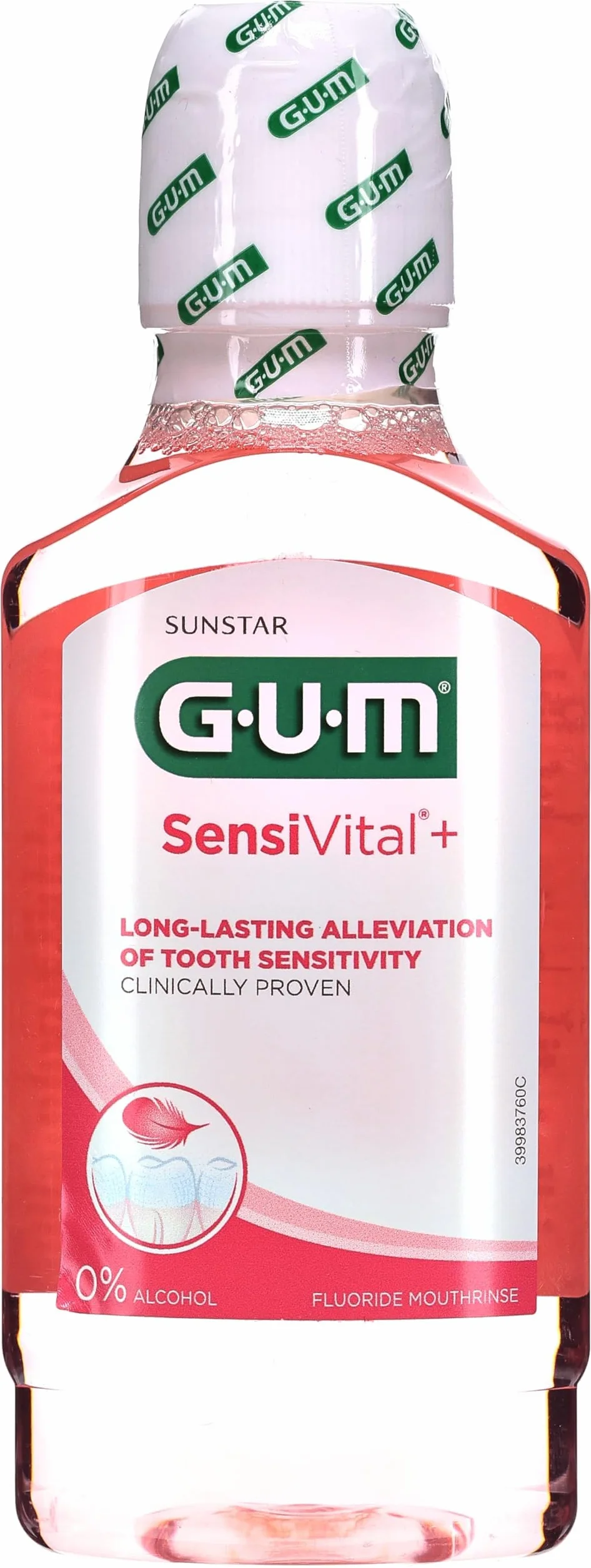 SUNSTAR GUM SensiVital+ Płyn do płukania nadwrażliwość 300 ml