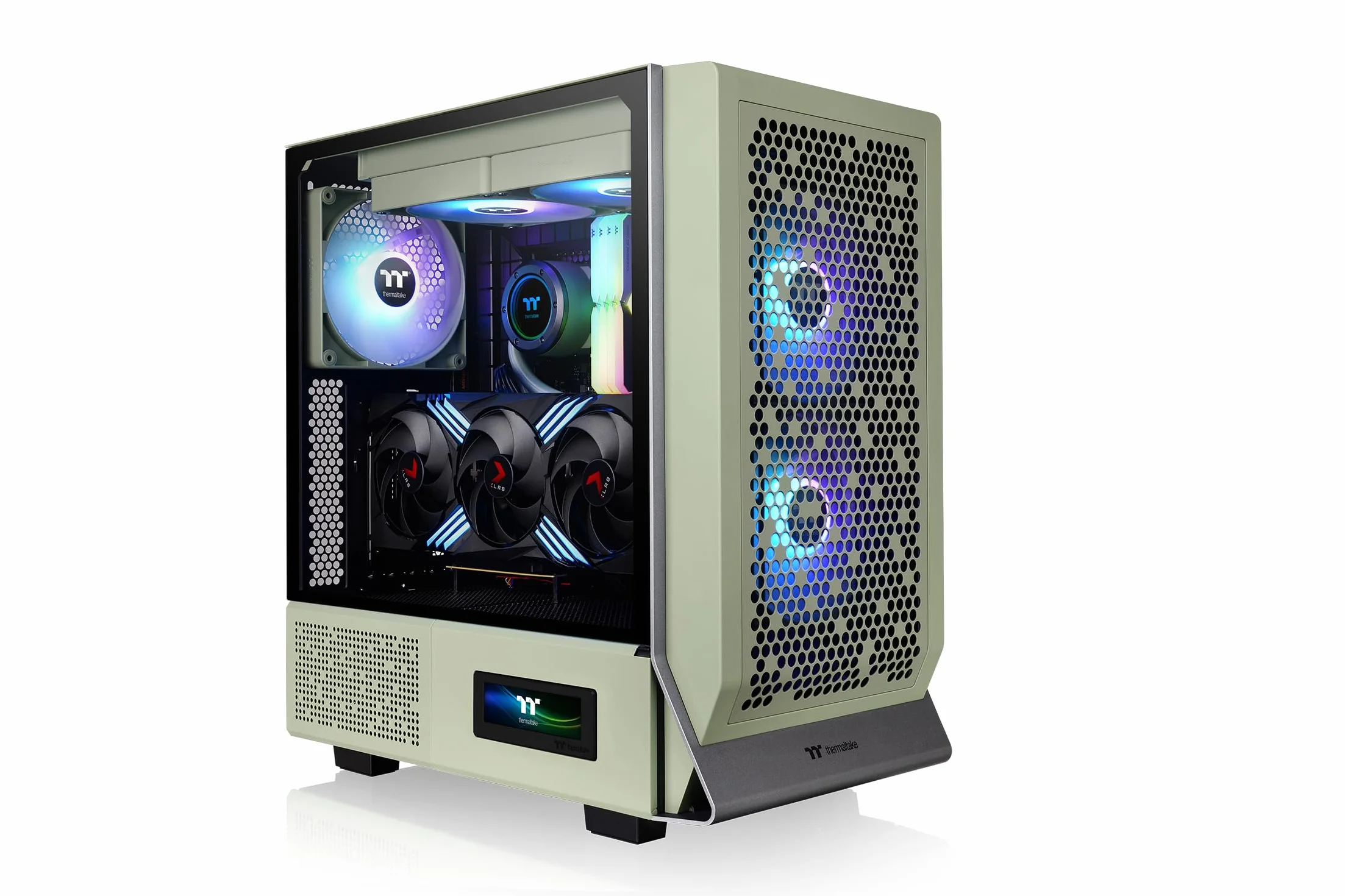 Ceres 300 TG ARGB hellgrün Tempered Glass