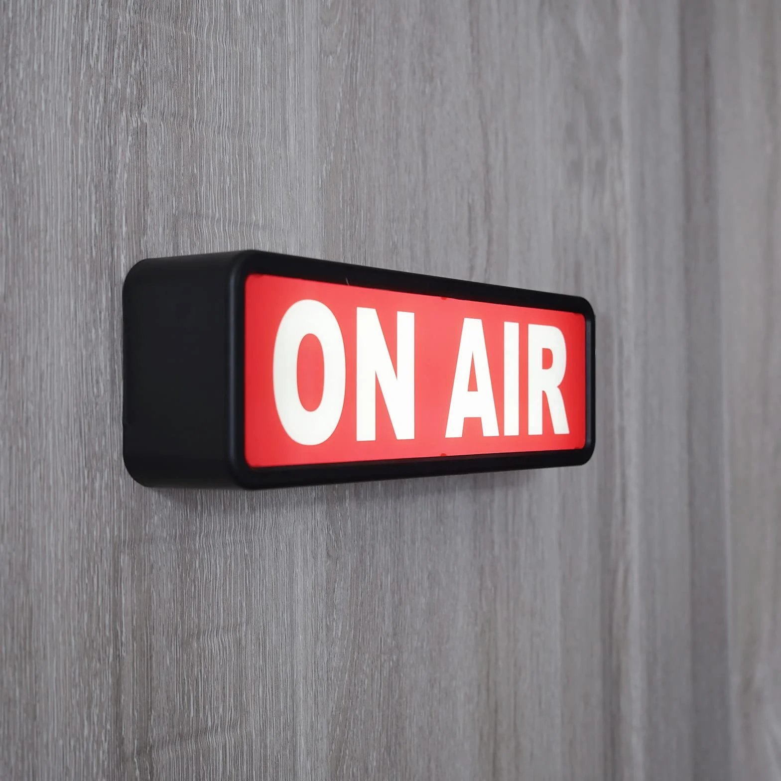 ON AIR Signs Light, Studio LED podświetlane ozdobne proste łatwe włączanie/wyłączanie strzelanie Radio Bar Dekoracja pubu