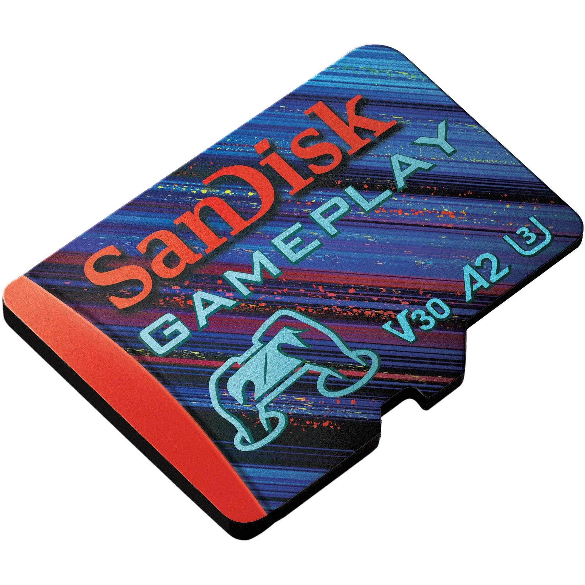 SanDisk Karta micro SD do rozgrywki 512 GB do mobilnych/przenośnych konsol do gier, do 190 MB/s, do bardziej wymagających gier, AAA-/3D-/VR-Grafik, 4K-UHD-Videos, A2, V30, U3