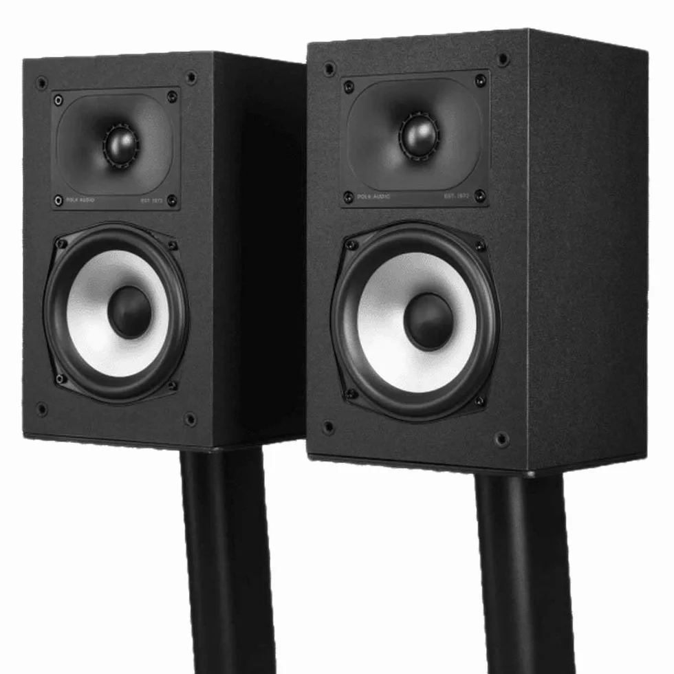 POLK AUDIO MXT15BK Głośniki Czarny 17.5 x 15 x 25 cm