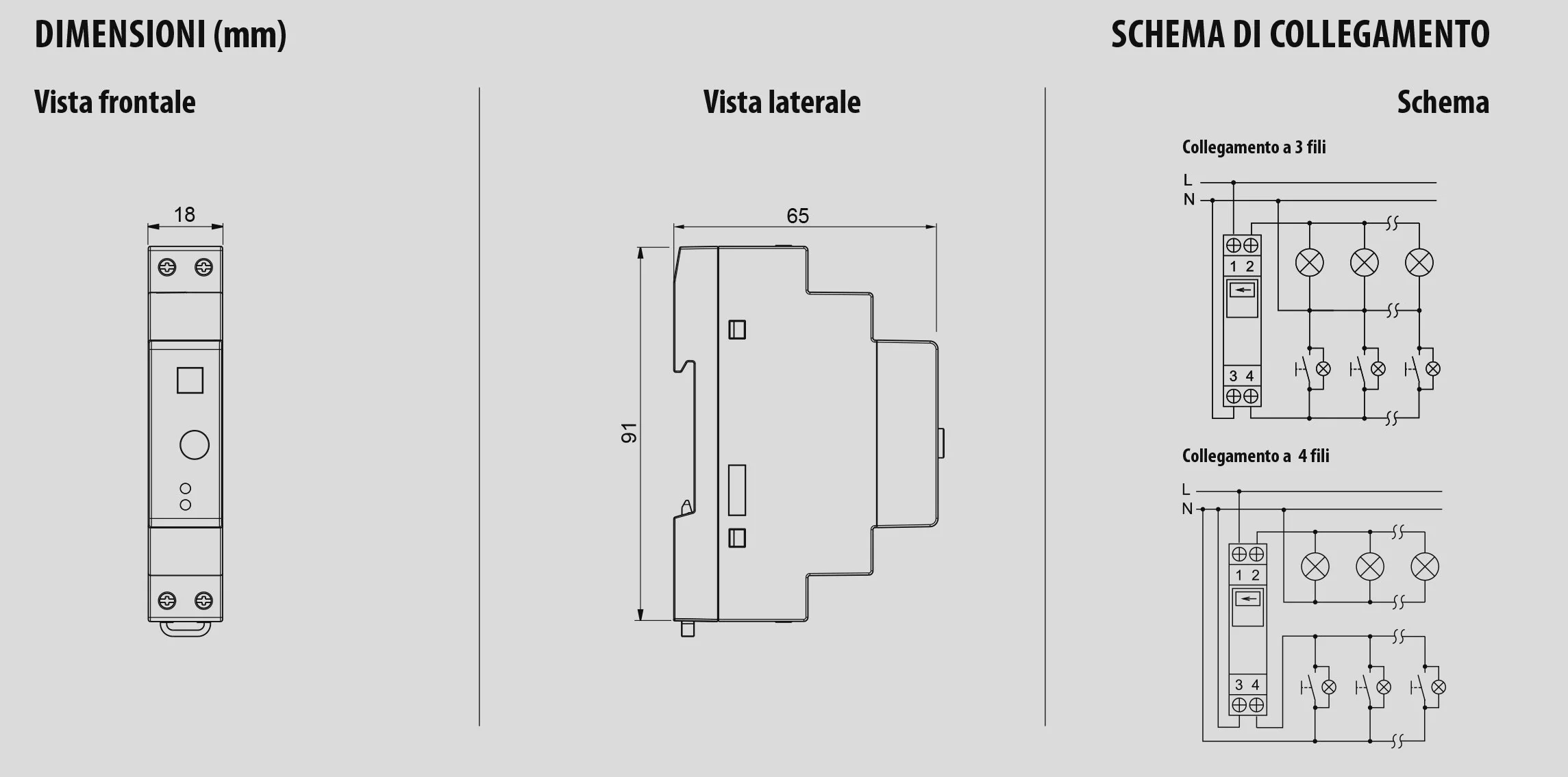 Vemer vj79720000 przełącznik te-200 timer skala elektroniczna do szyn DIN, jasnoszara