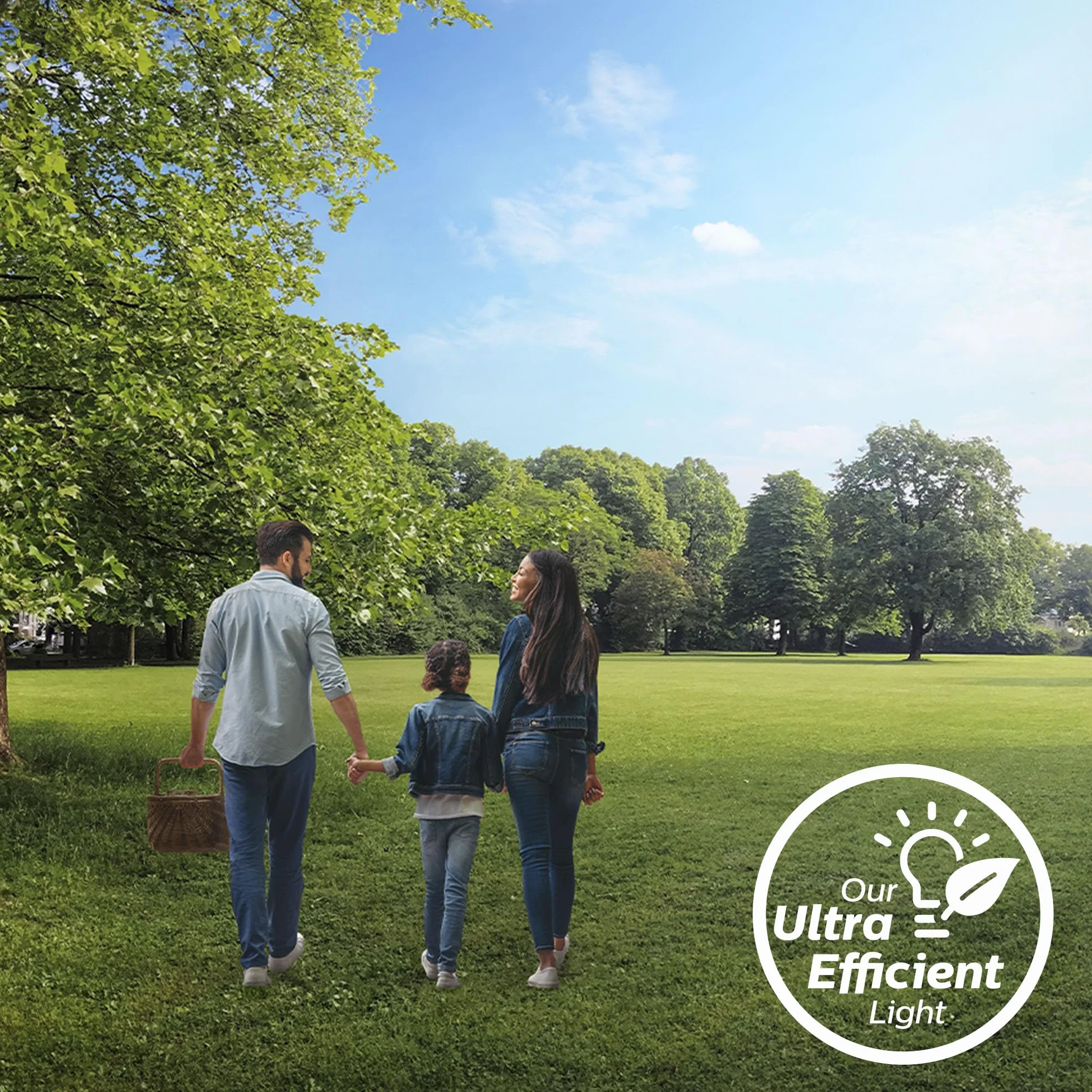 Philips Bombilla LED clásica, UltraEfficient, 40W, 485Lm, P45, E14 2700K, przezroczysty kryształ
