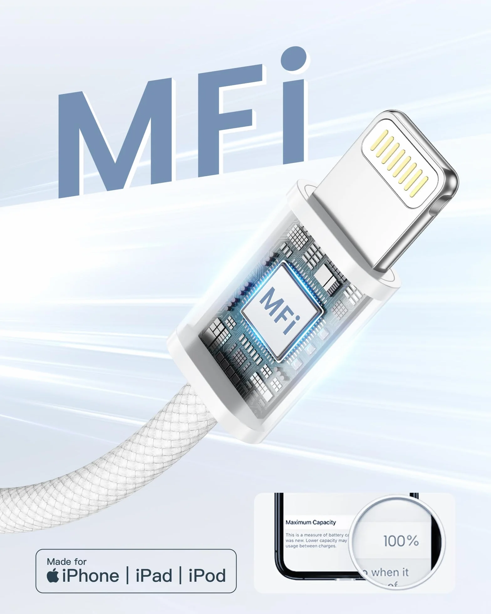Kabel USB C do Lightning 2M MFi szybkie ładowanie PD do iPhone 14 13 12 11 Pro Max Mini XR XS X 8 Plus Zestaw 2 sztuk