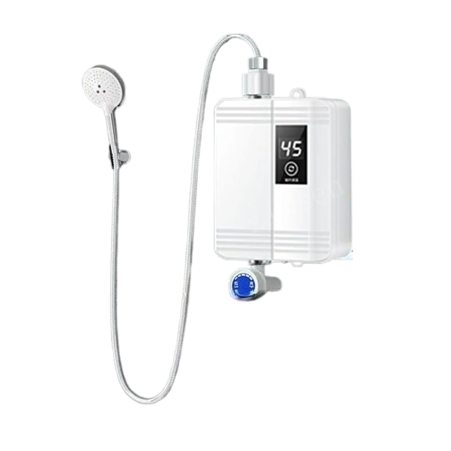 Elektryczny Podgrzewacz Wody Mini Bezzbiornikowy Natychmiastowy Podgrzewacz Wody Kuchnia Łazienka Prysznic Gorąca Woda Szybkie Ogrzewanie 3500W