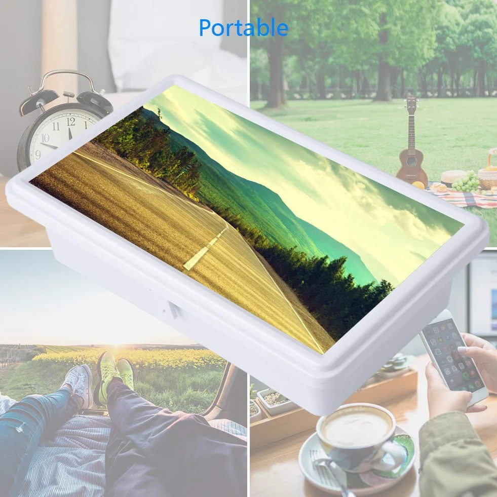 Wzmacniacz ekranu telefonu komórkowego, ASHATA 12-calowy wysuwany ekran 3D do telefonu komórkowego Lupa projekcyjna, przenośny wzmacniacz wyświetlacza HD Lupa do smartfona na