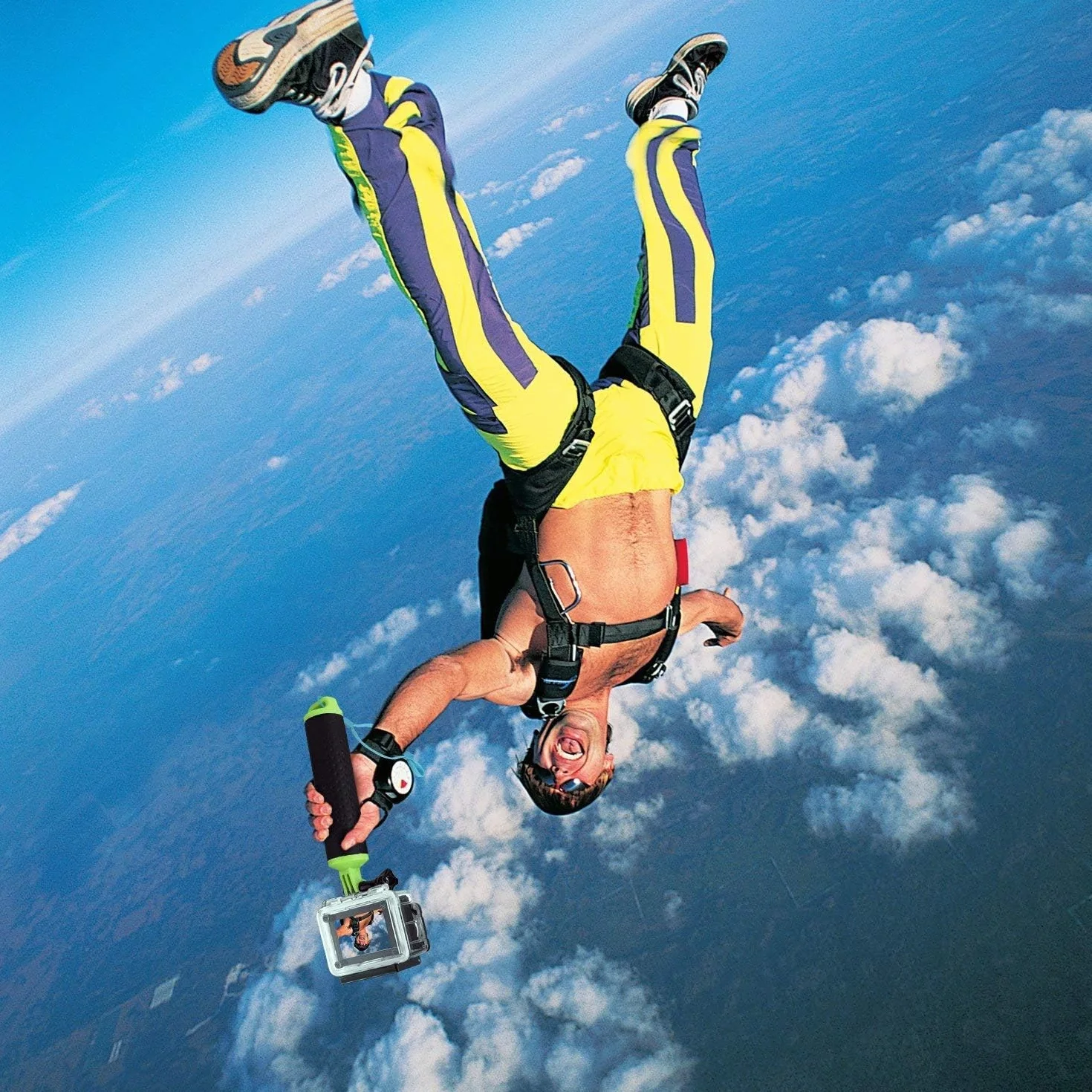 WOLFANG Action Camera -floating handle na rękę monopod ręczny floating selfie stick do kamery sportowej