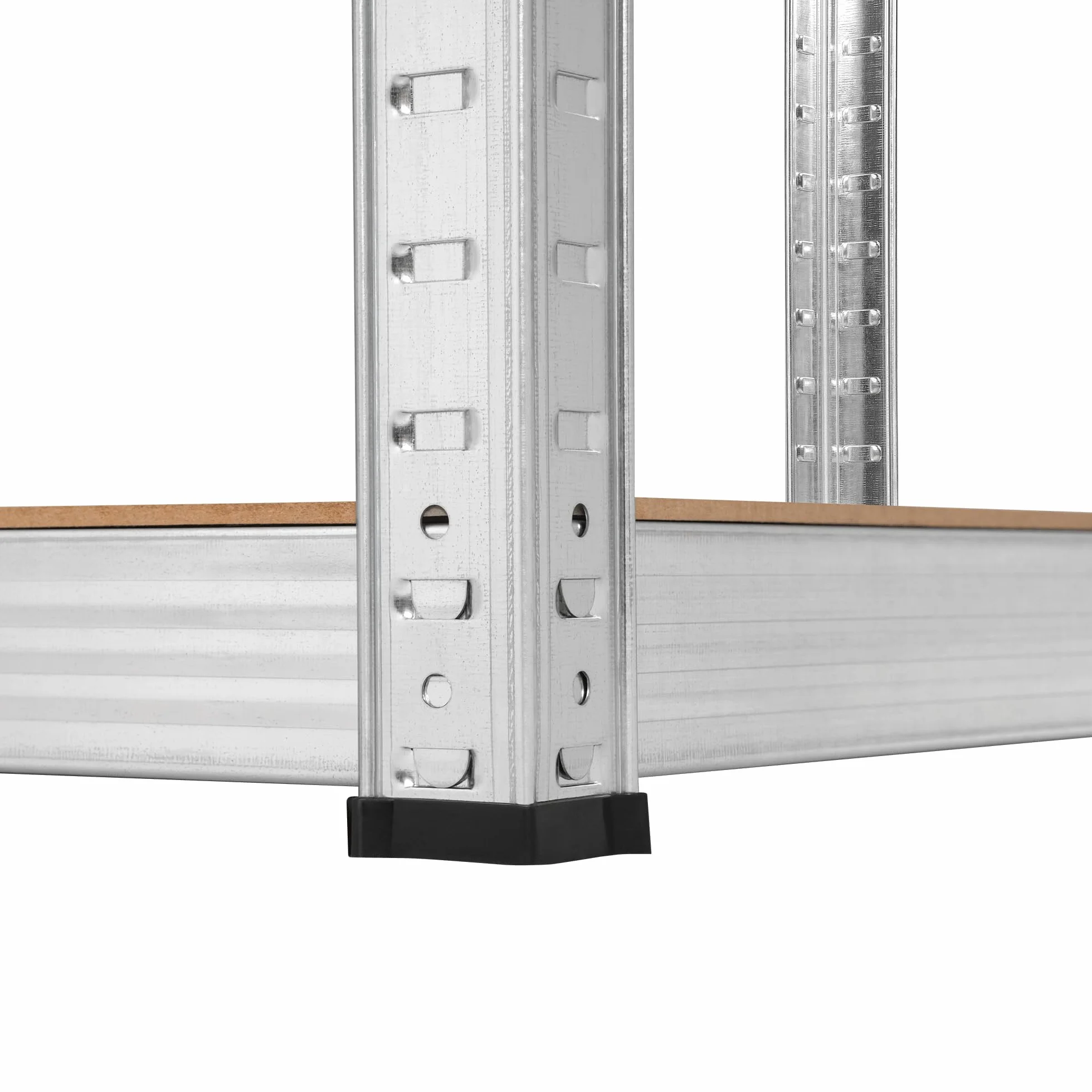 Rebel Electro Regał Metalowy Magazynowy 180x90x40 Srebrny RB-1250
