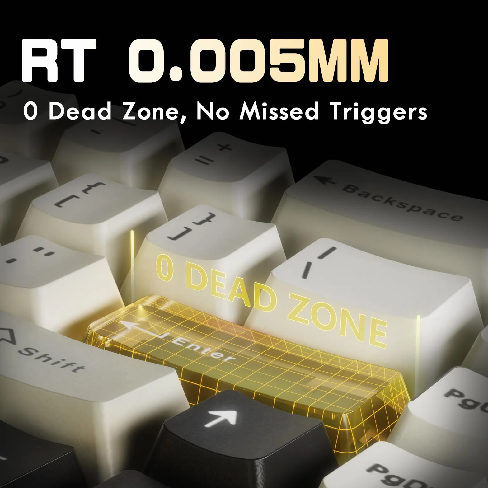 ATTACK SHARK X68MAX HE Pełny Aluminium CNC Klawiatura, 8KHz Rapid Trigger, 0.005mm Regulowalna Aktywacja Przewodowa RGB Gaming Klawiatura z Magnetycznym Przekłącznikiem, Snap Tap