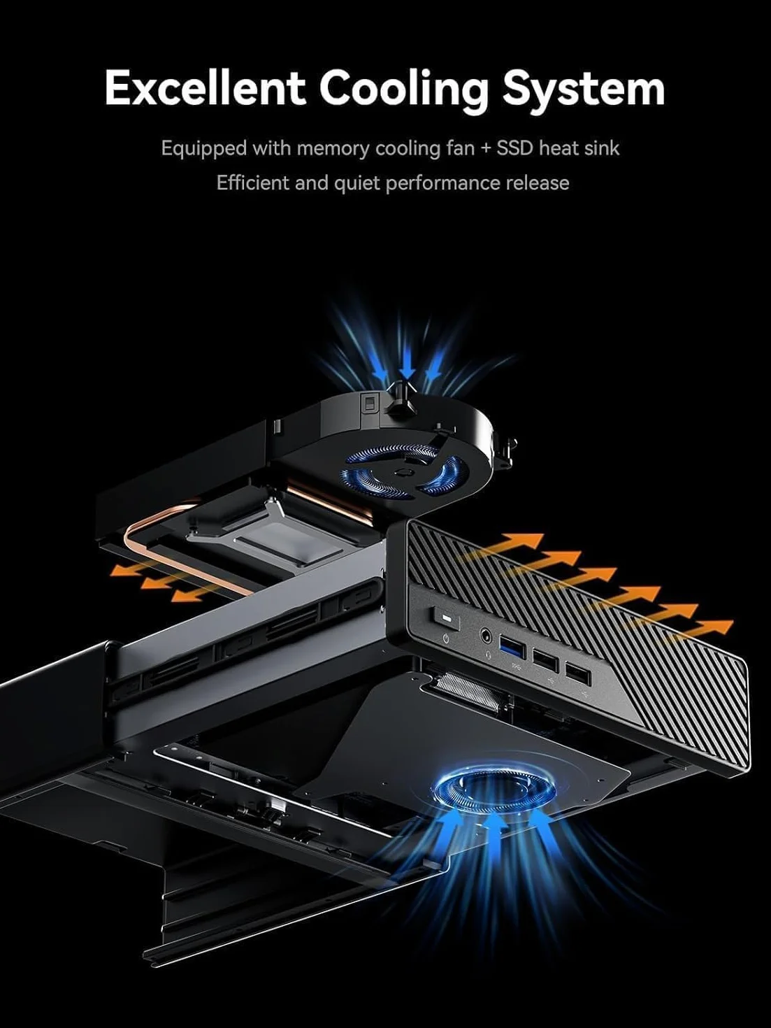 MINIS FORUM MS-01 Mini PC Stacja Robocza Intel Core i5-12600H 32GB RAM 1TB SSD 10Gbps SFP+