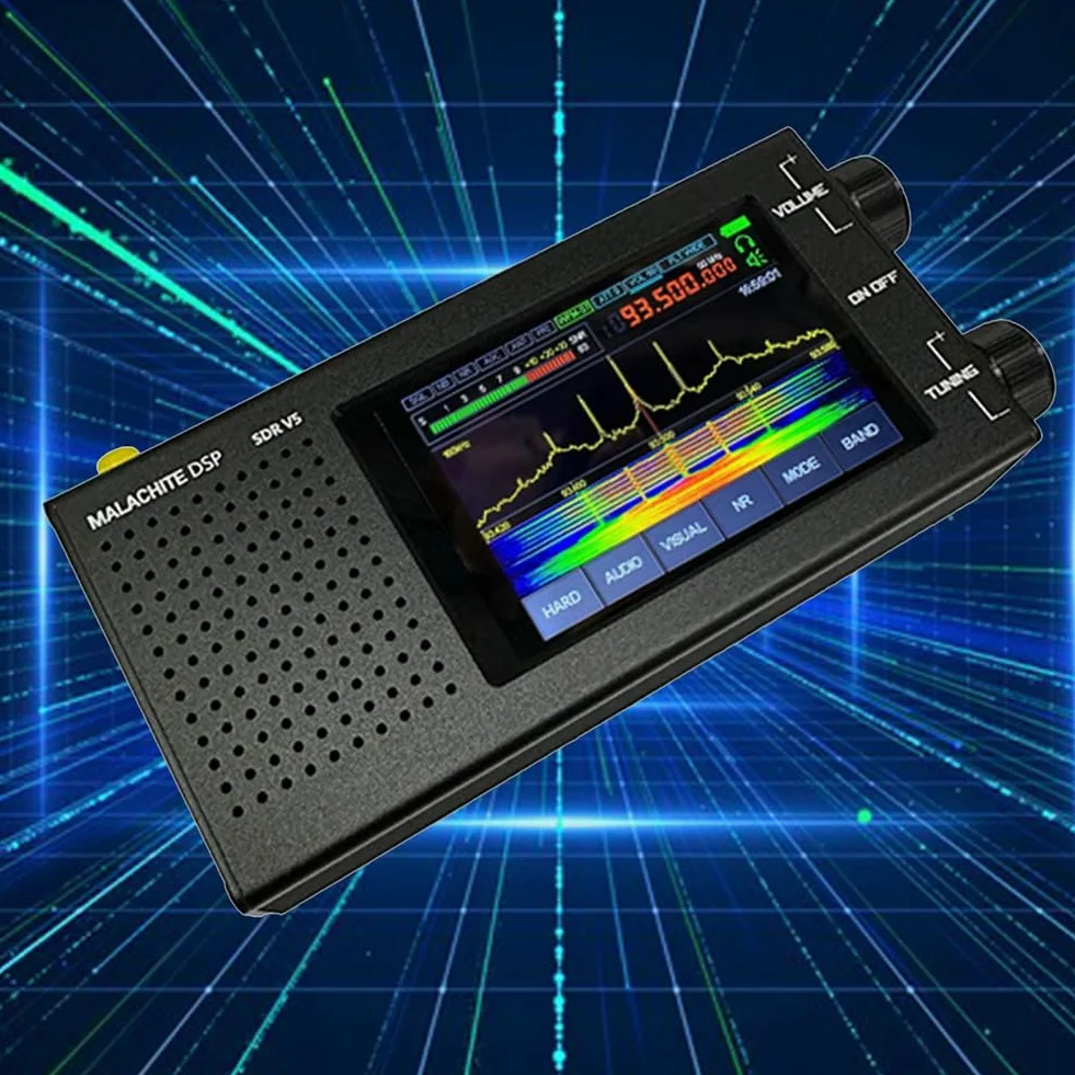 SDR Malachit Radio Odbiornik V5 1.10D Firmware Wielofunkcyjne Przenośne Krótkofalowe