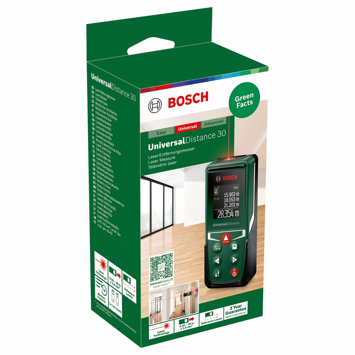 Bosch Dalmierz laserowy PLR 30