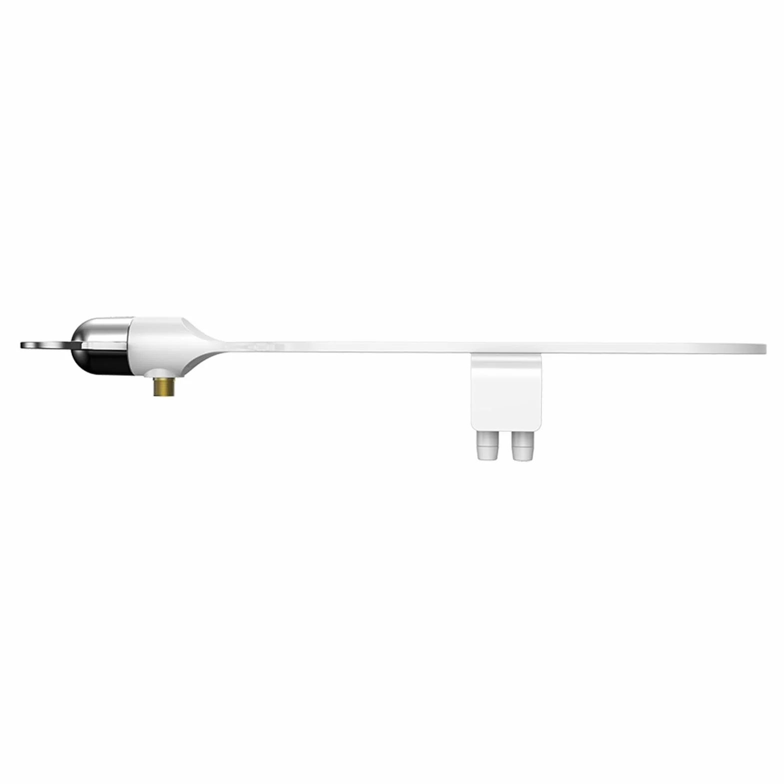 Nak?adka bidet – nieelektryczna nak?adka toalet? z samoczyszcz?cymi si? podwójnymi dyszami z regulowanym ci?nieniem, deska sedesowa, prysznic WC, bia?a