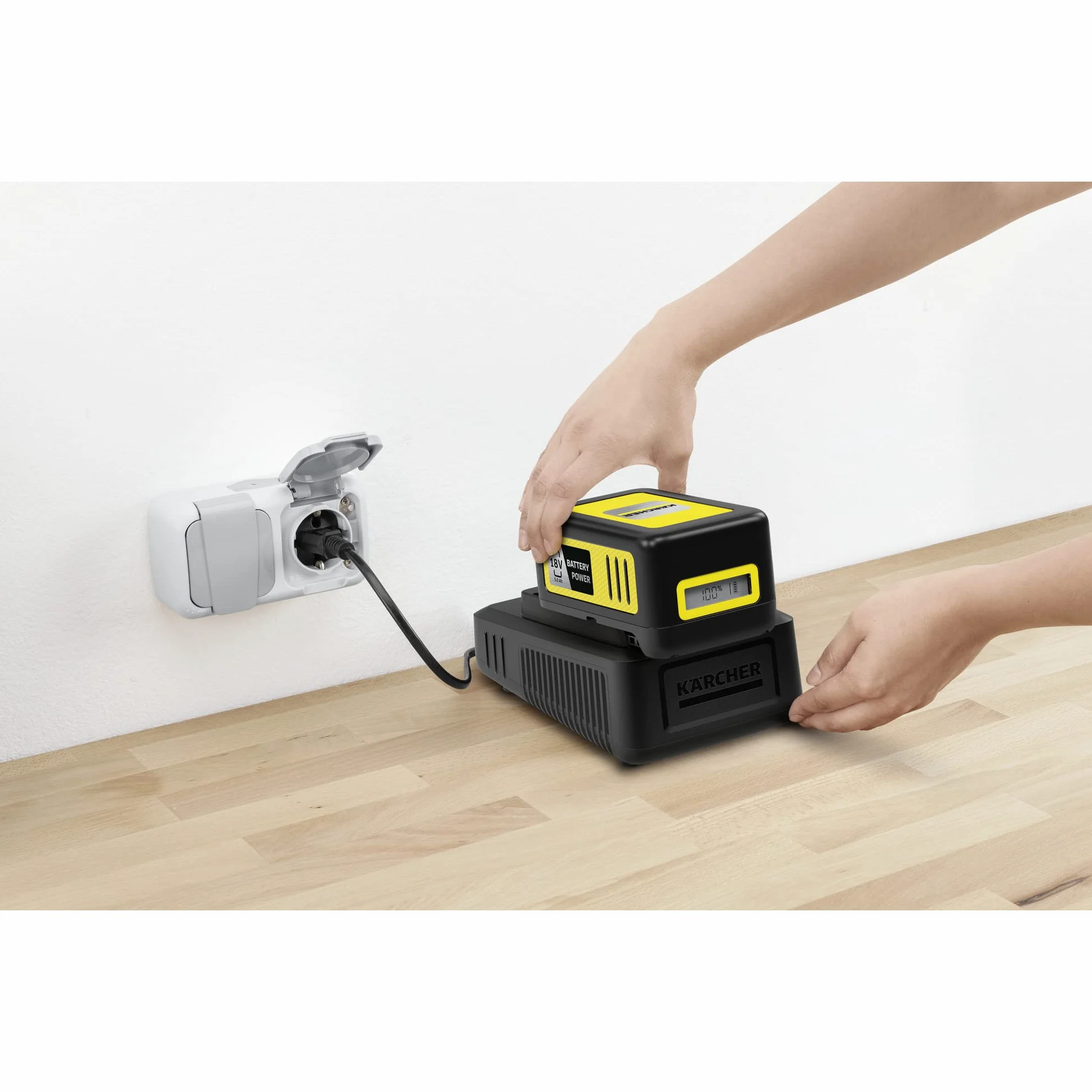 Kärcher Zestaw: szybka ładowarka + bateria 18 V / 5.0 AH