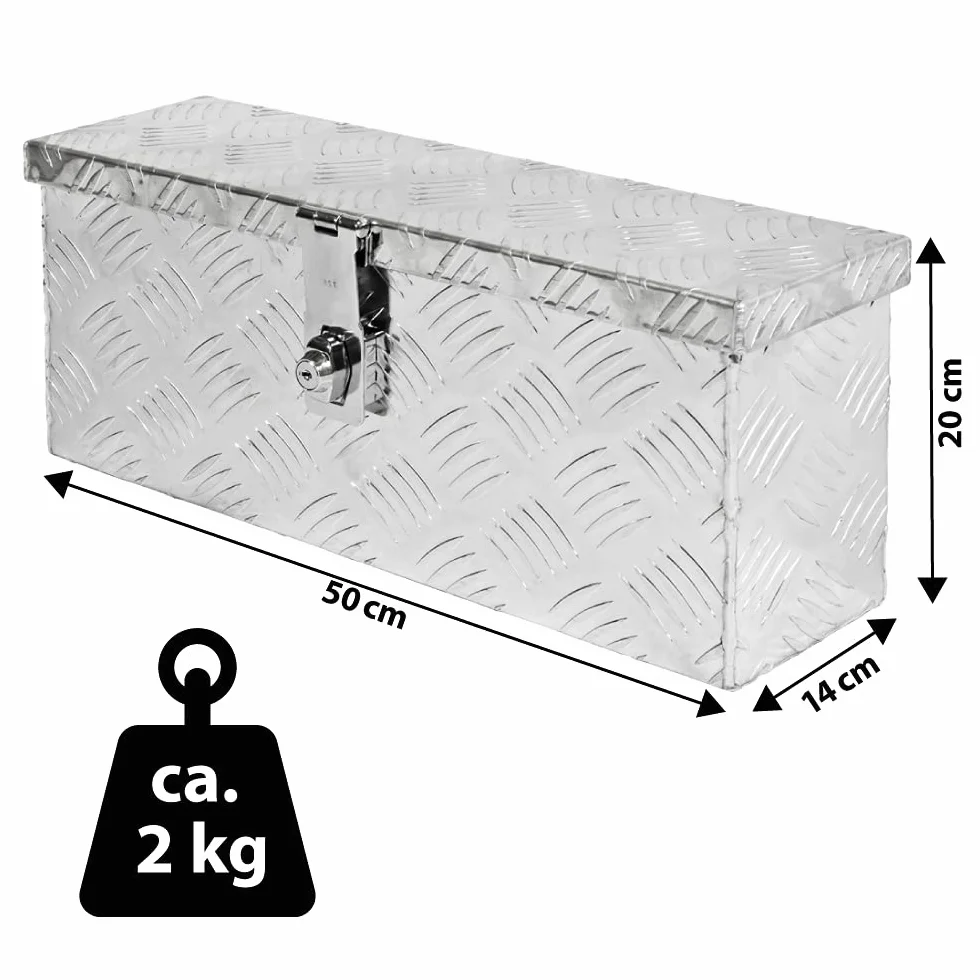 Trucky Truckbox skrzynka na narzędzia, skrzynka na przyczepę, skrzynka aluminiowa D015