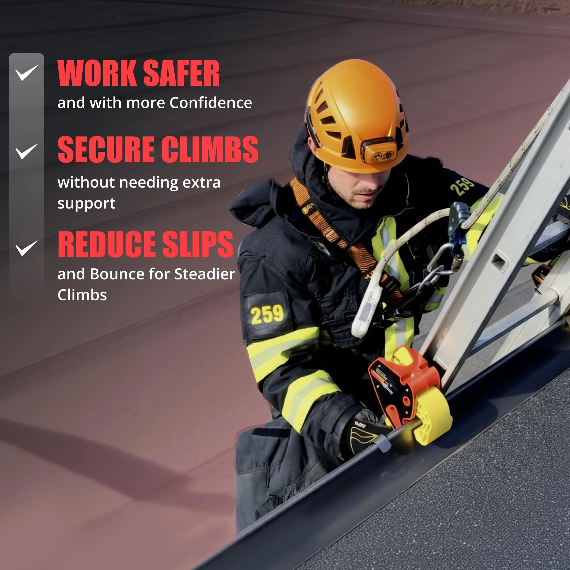 Lock Jaw Ladder Grip Ladder Safety Clip (zestaw 1)